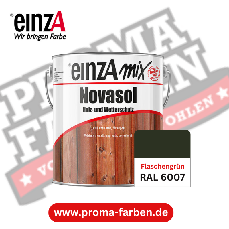EinzA Novasol RAL 6007 Flaschengrün online bestellen bei ProMa Farben