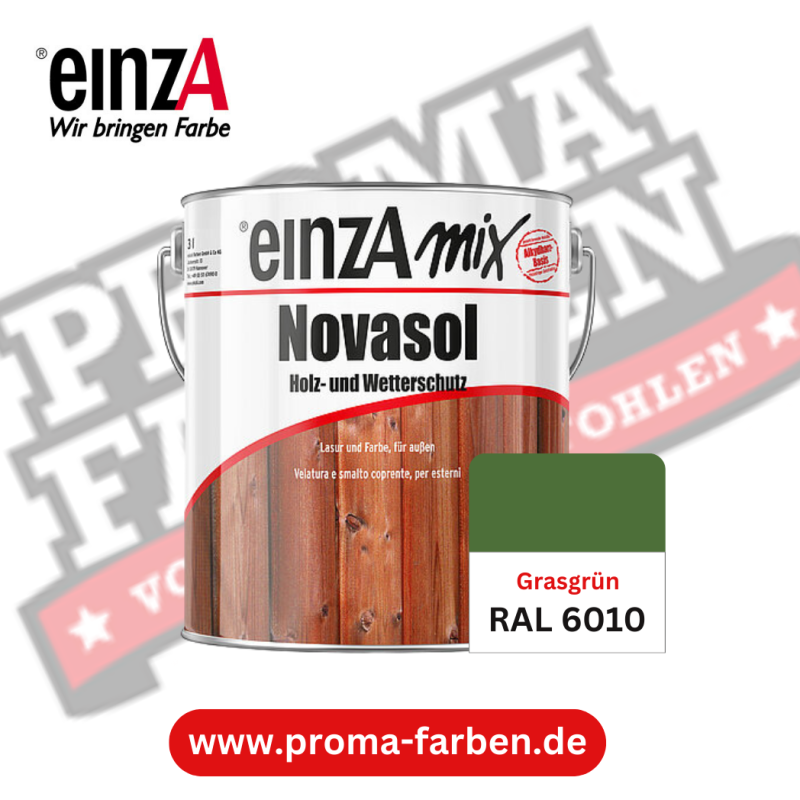 EinzA Novasol RAL 6010 Grasgrün online bestellen bei ProMa Farben