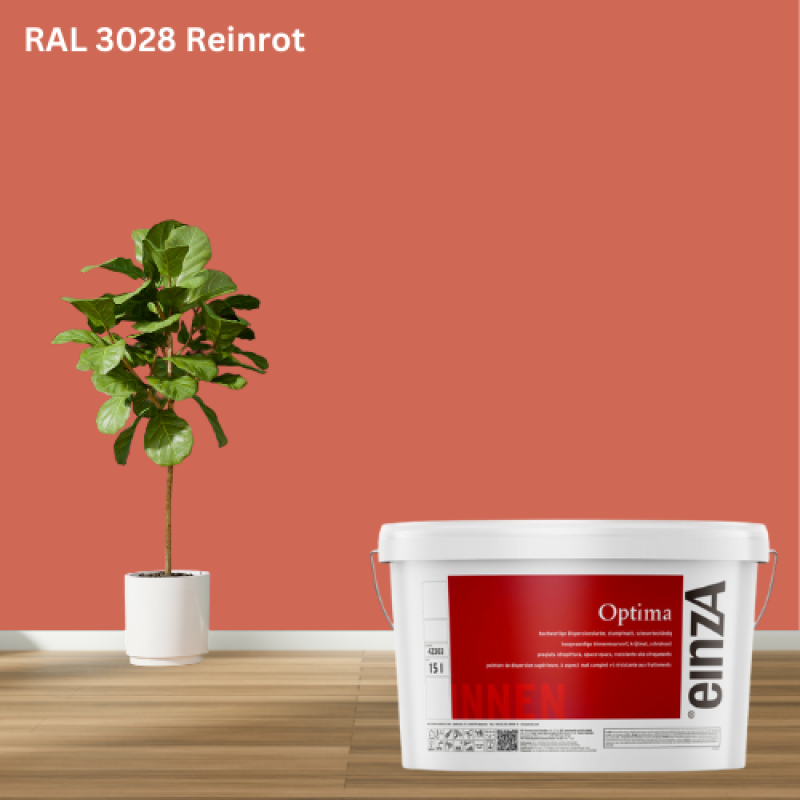 Einze optima Wandfarbe RAL 3022 Lachsrot jetzt Kaufen bei ProMa-farben.de