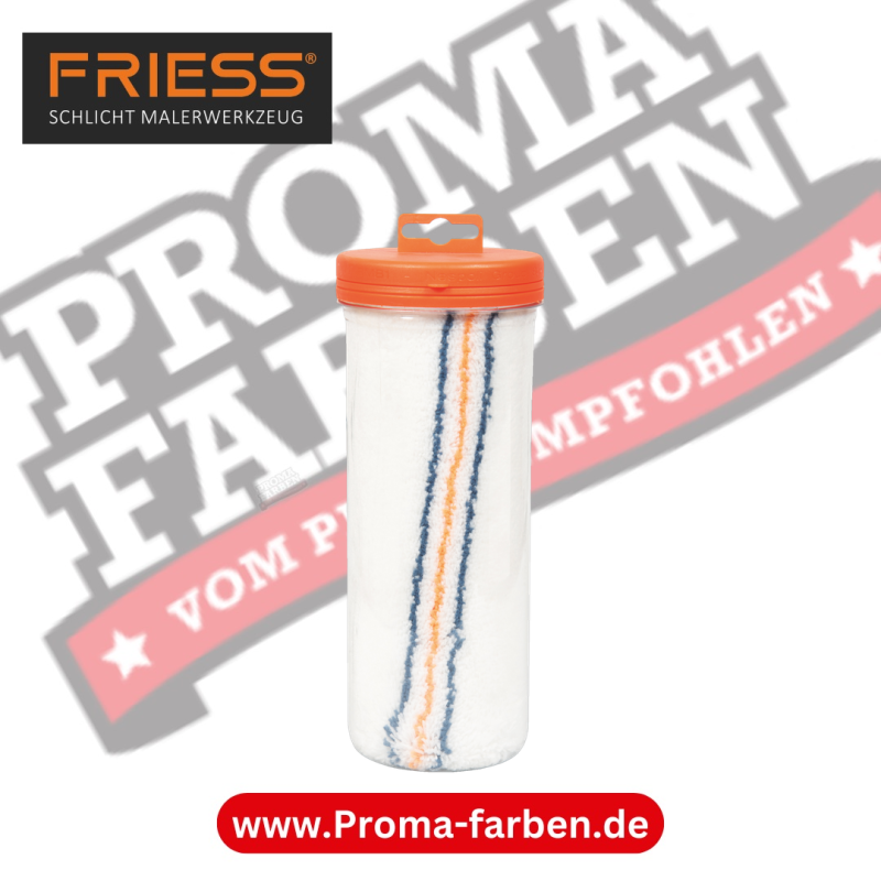 Friess Techno Click&Roll ProCOAT Fassaden Farbwalze 25cm 18mm stehend kaufen bei Proma Farben.de Maler Fachhandel & Onlineshop