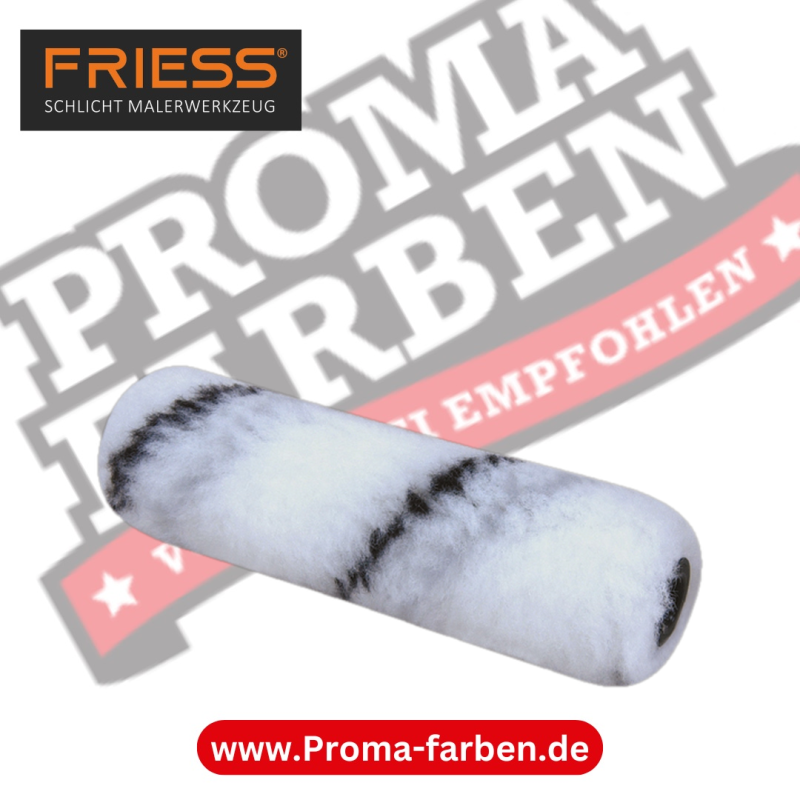 Friess Techno Silberstreif Heizkörperwalze Breite 10cm Flor 12mm kaufen bei Proma Farben.de Maler Fachhandel & Onlineshop