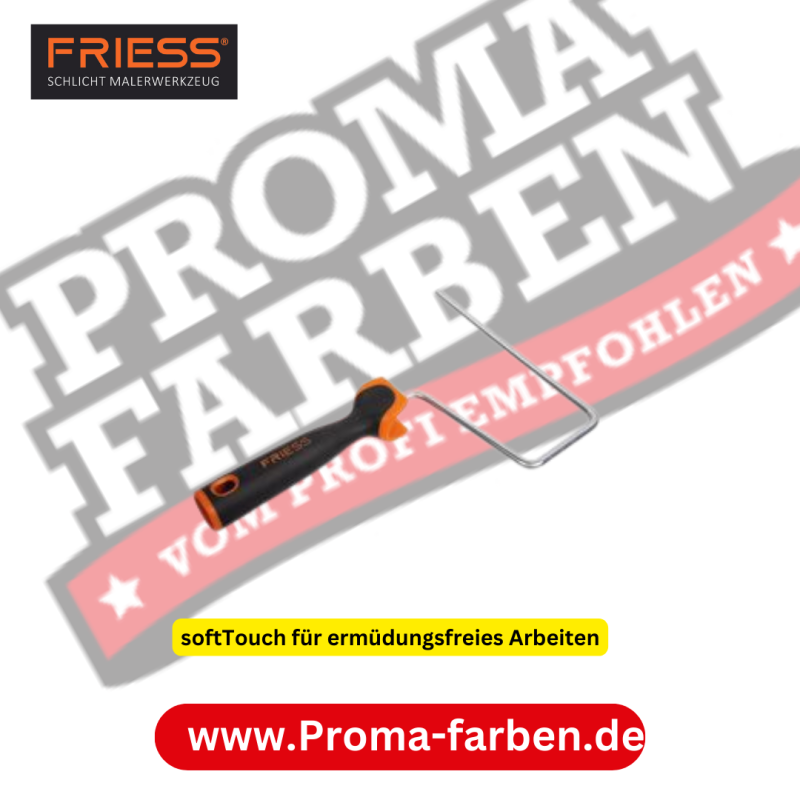 softTouch Malerbügel Komfortgriff für angenehme, sichere Handhabung und ermüdungsfreies Arbeiten