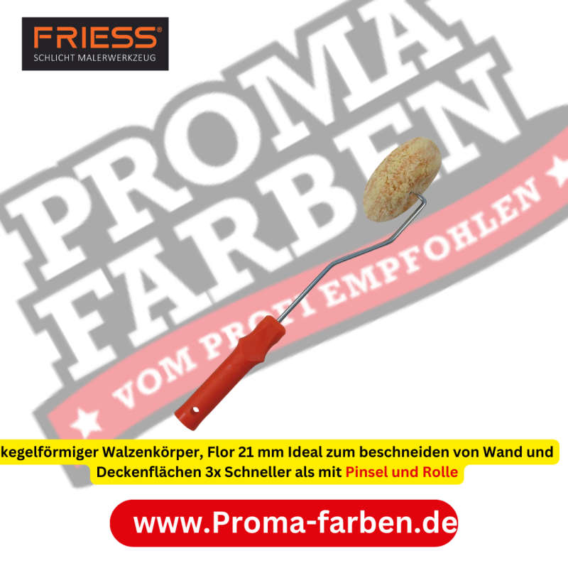 Wir bei Firess Techno setzen auf höchste Qualität, daher ist unser Eckenroller strapazierfähig und lösemittelbeständig. Mit der richtigen Pflege wird er zu deinem treuen Begleiter für viele Projekte.