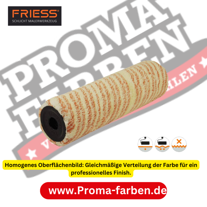 Friess Techno Malerstreif Exquisit Farbwalze 25 cm kaufen bei Proma Farben