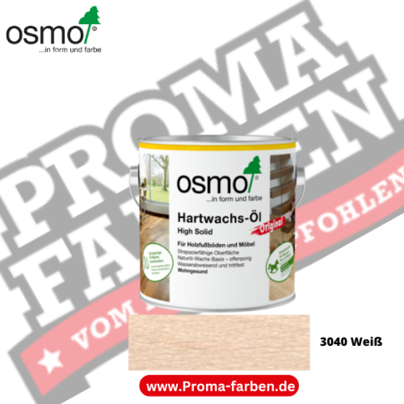 HARTWACHS-ÖL ORIGINAL 3040 Weiß kaufen bei ProMa Farben.de