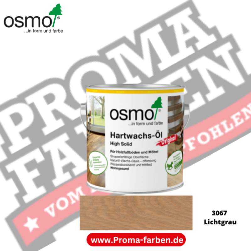 HARTWACHS-ÖL ORIGINAL 3067 Lichtgrau kaufen bei ProMa Farben.de