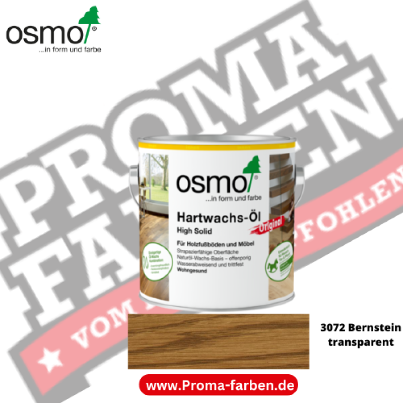 HARTWACHS-ÖL ORIGINAL 3072 Bernstein transparent kaufen bei ProMa Farben.de
