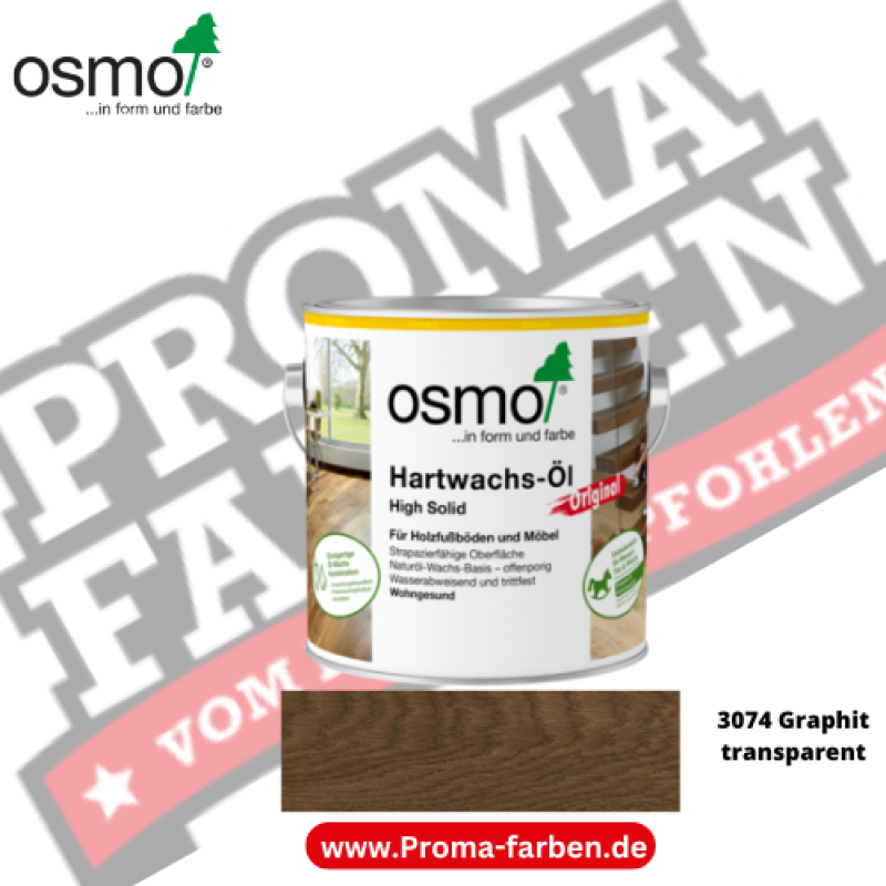 HARTWACHS-ÖL ORIGINAL 3074 Graphit transparent kaufen bei ProMa Farben.de