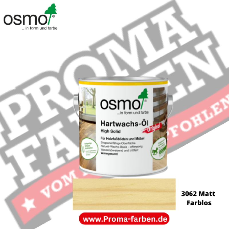 HARTWACHS-ÖL ORIGINAL3062 Matt Farblos kaufen bei ProMa Farben.de