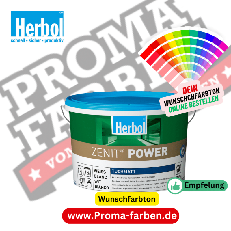 HERBOL ZENIT POWER Wunschfarbton Kaufen bei Proma farben.de