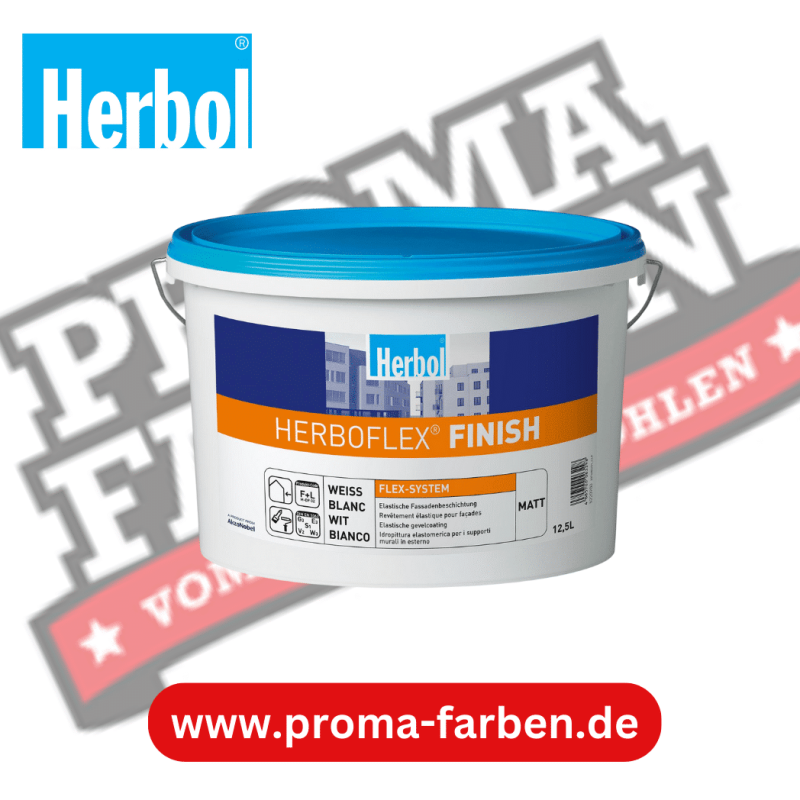 Herbol Herboflex Finish Matt Weiss 12,5l online bestellen bei ProMa Farben