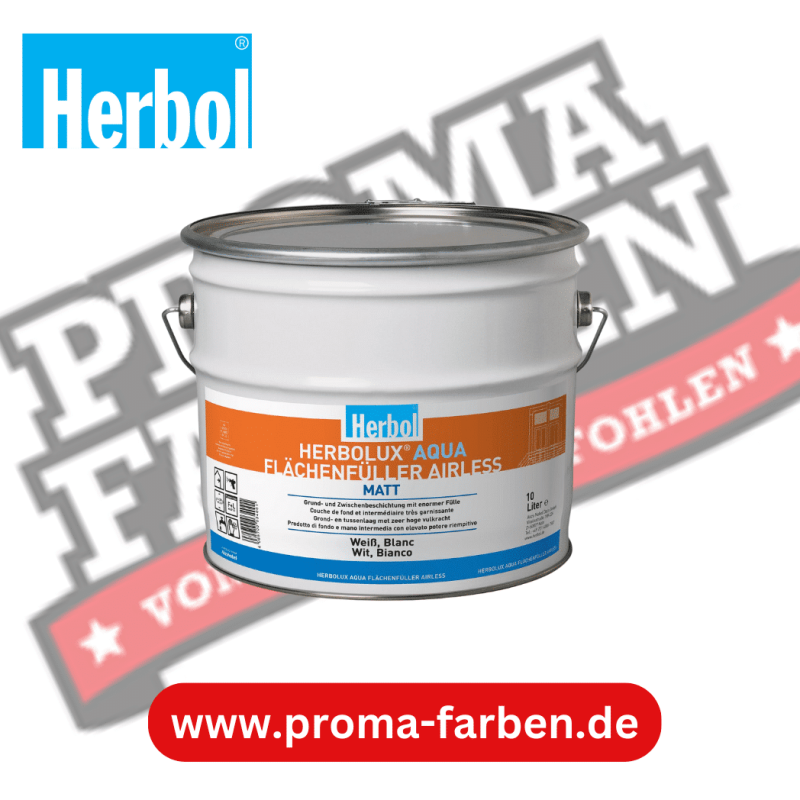Herbol Herbolux Aqua Flächenfüller Airless online bestellen bei ProMa Farben