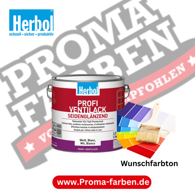Herbol Venti 3Plus Satin (Wunschfarbton)