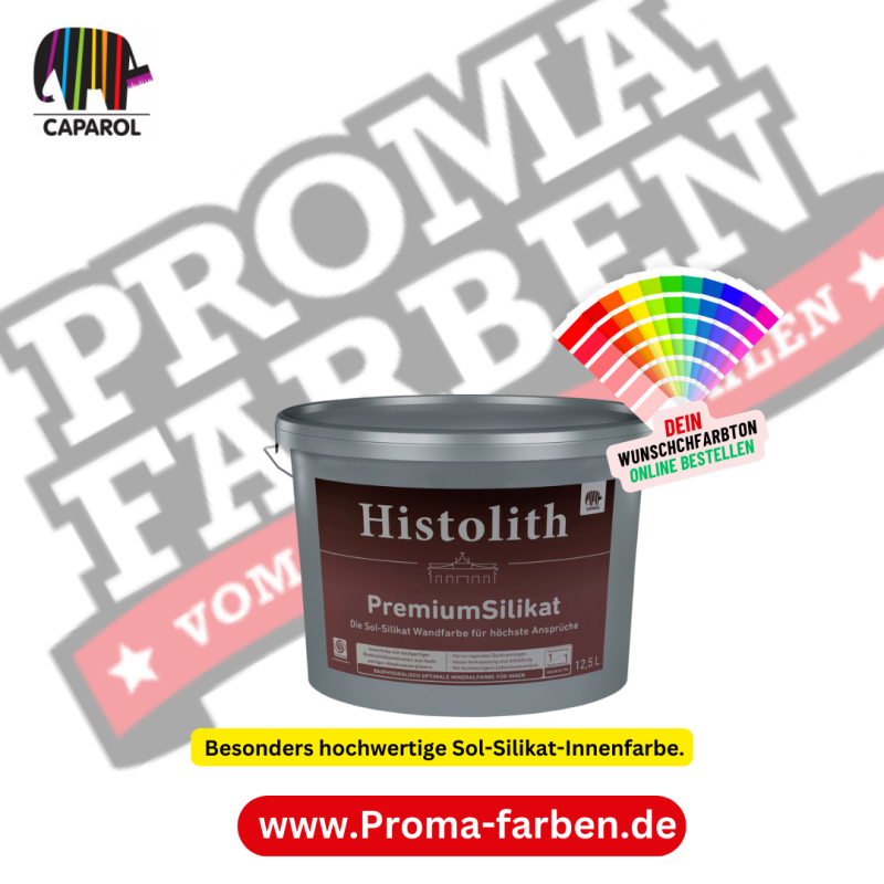 Histolith PremiumSilikat weiß 12,50 l Kaufen bei Proma farben