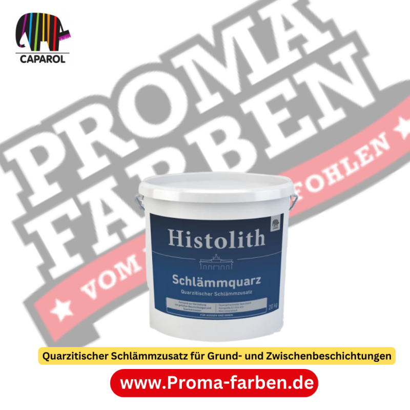 Histolith Schlämmquarz 20 kgGrundierung 12,5 Liter weiß Kaufen bei Proma farben