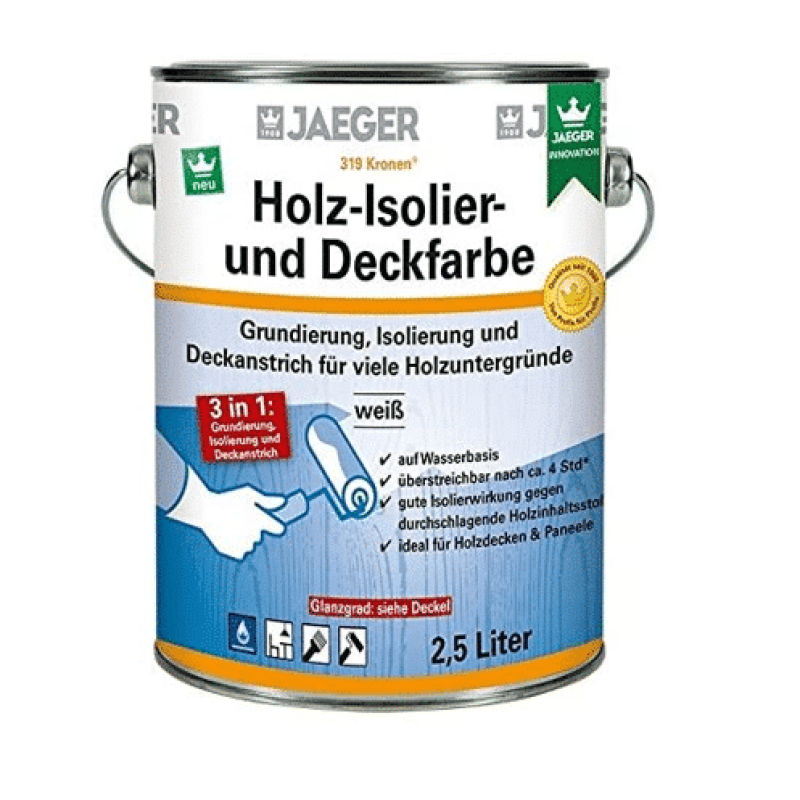 Jaeger 319 Holz-Isolier-und Deckfarbe