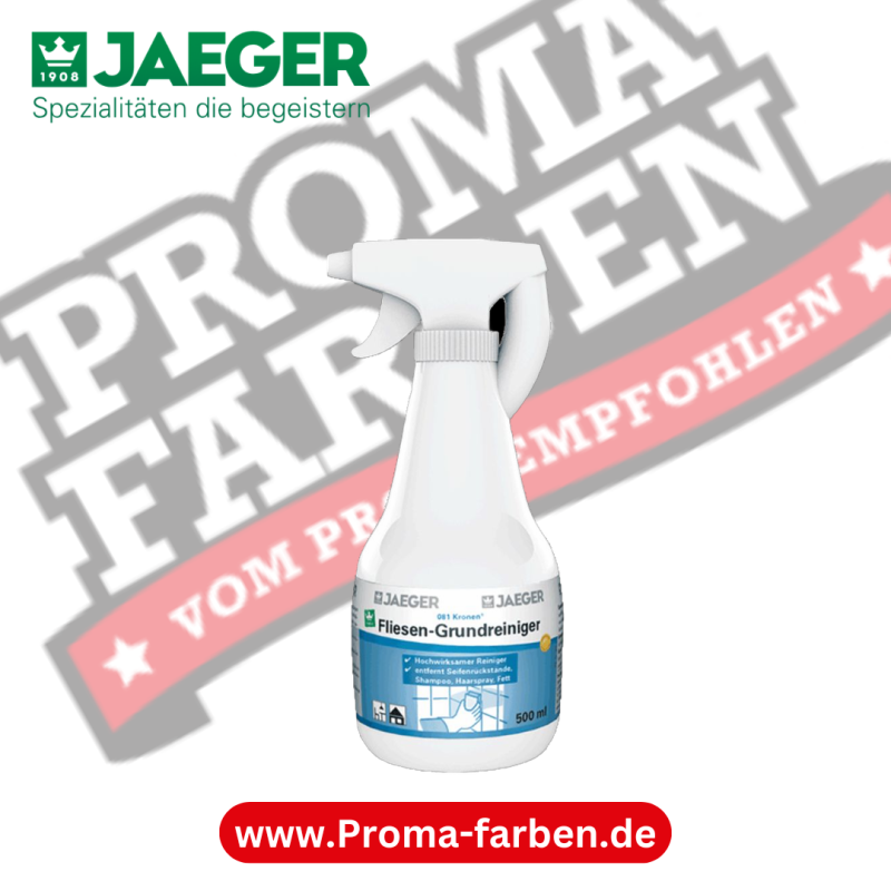 Jaeger 81 Fliesen Grundreiniger kaufen bei Proma Farben.de Maler Fachhandel & Onlineshop