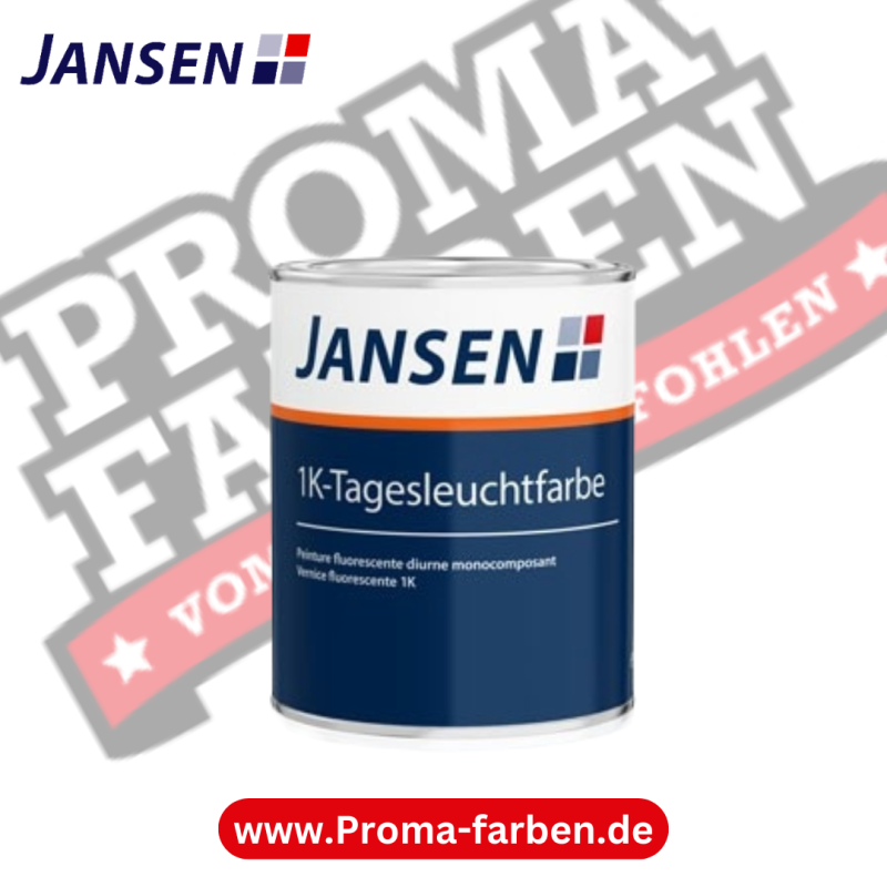 Jansen 1K TAGESLEUCHTFARBE kaufen bei Proma Farben.de Maler Fachhandel & Onlineshop