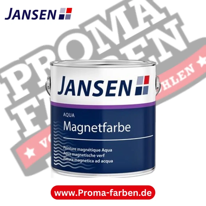 Jansen AQUA MAGNETFARBE DUNKELGRAU kaufen bei Proma Farben.de Maler Fachhandel & Onlineshop