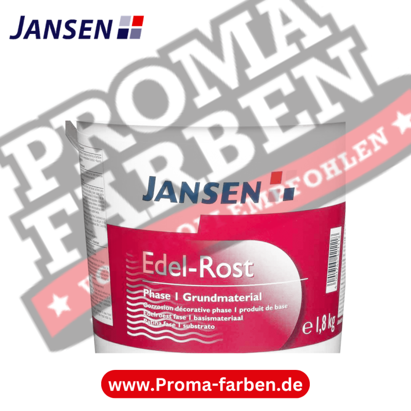 Jansen Edel Rost Phase I Grundmaterial kaufen bei Proma Farben.de Maler Fachhandel & Onlineshop