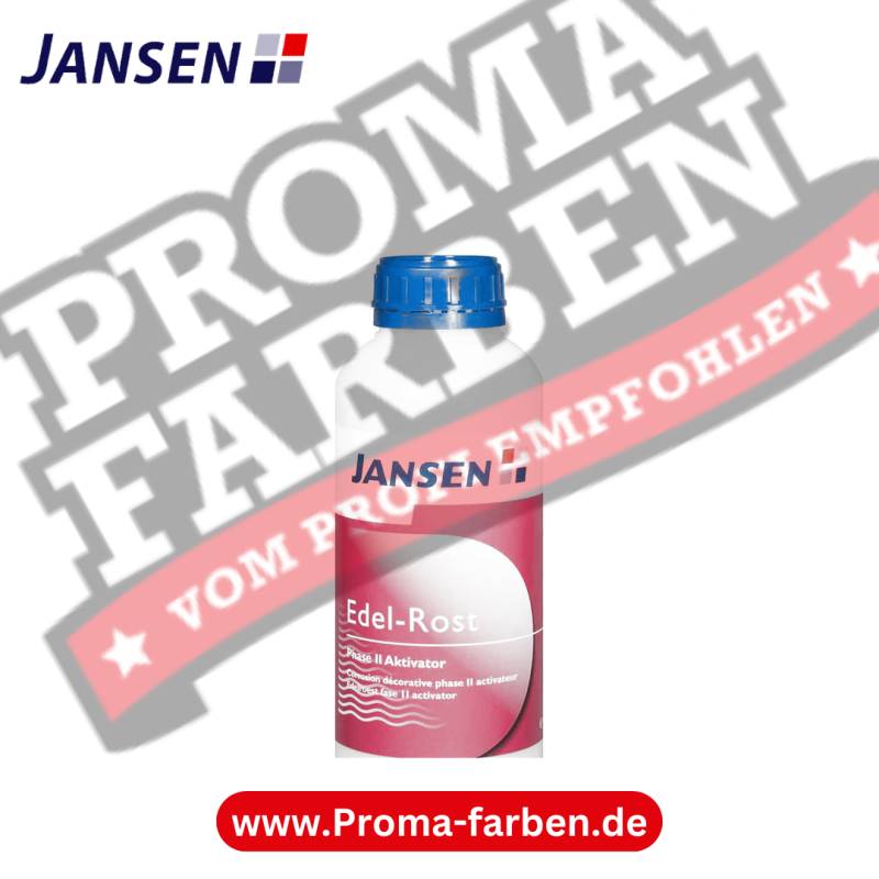 Jansen Edel Rost Phase II Aktivator kaufen bei Proma Farben.de Maler Fachhandel & Onlineshop