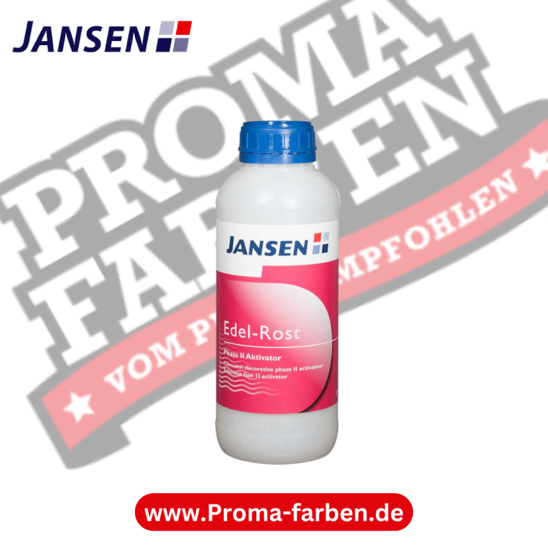 Jansen Edel Rost Phase II Aktivator kaufen bei Proma Farben.de Maler Fachhandel & Onlineshop