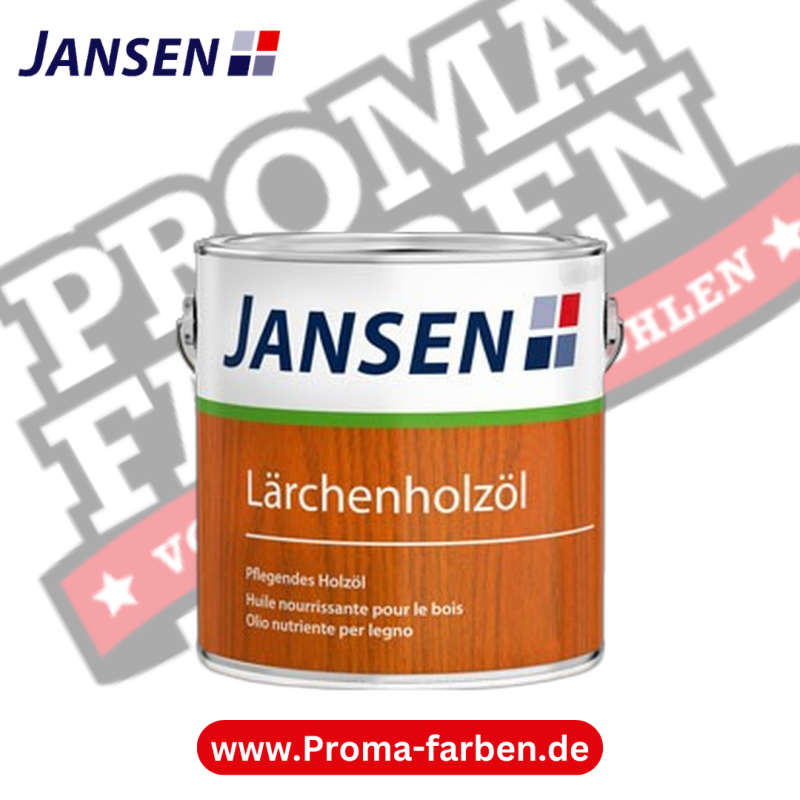 Jansen Lärchenholzöl kaufen bei Proma Farben.de Maler Fachhandel & Onlineshop