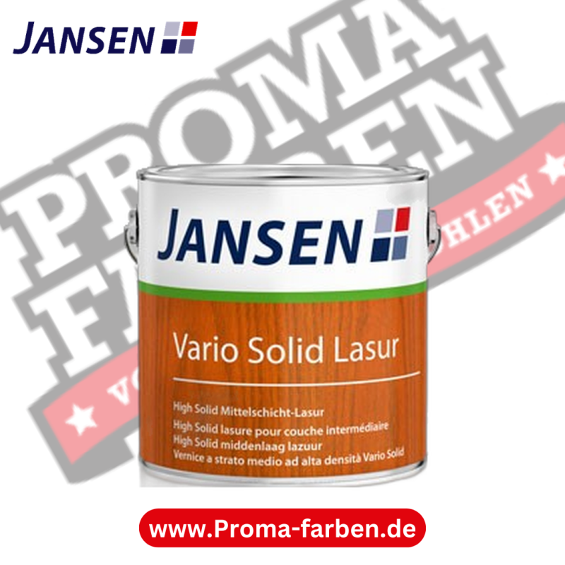 Jansen Vario Solid Lasur kaufen bei Proma Farben.de Maler Fachhandel & Onlineshop