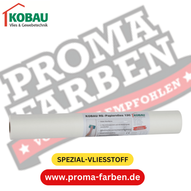 Hochwertiges Kobau RS-Papiervlies 130 für stilvolle Wandgestaltung