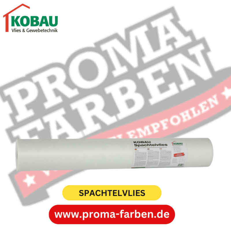 Kobau Spachtelvlies: Glätte und Stabilität in einem