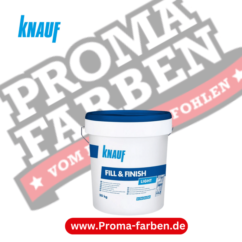 Knauf Fill & Finish Light 20 Kg Kaufen bei Proma farben.de