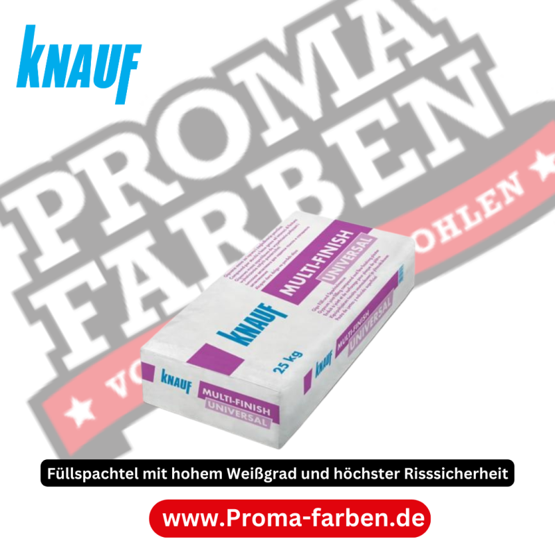 Knauf Multi-Finish Universal, 25kg kaufen bei Proma-farben.de Malermarkt