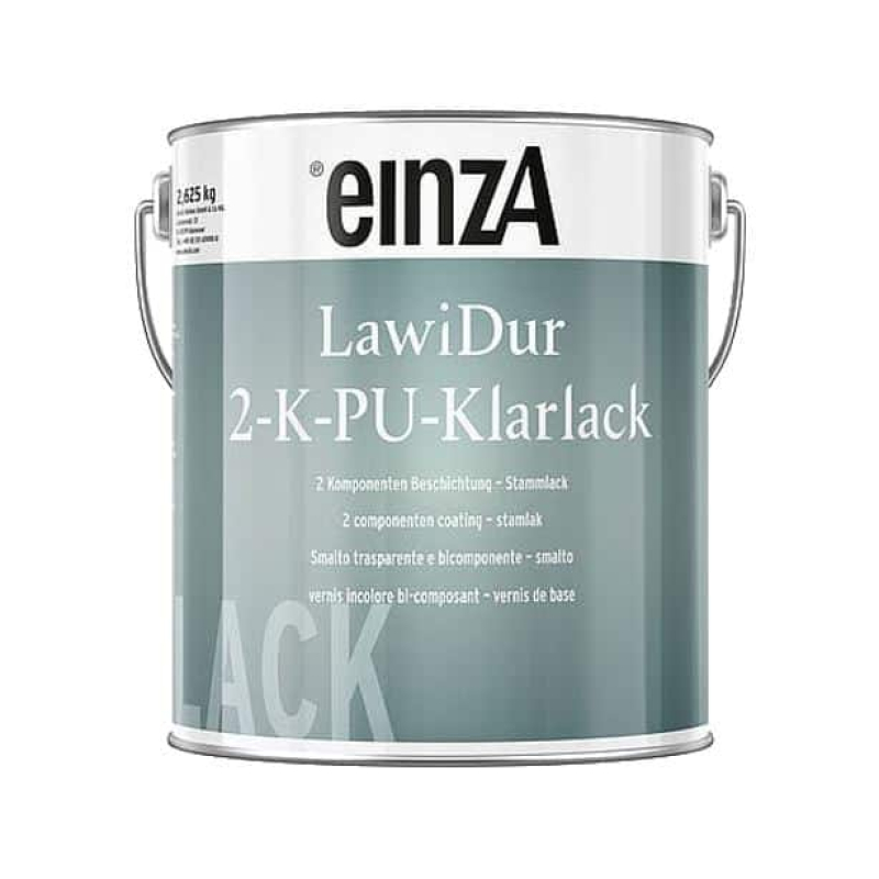 einzA Lawidur 2K-PU-Klarlack seidenglänzend (Stammlack) 2,625 kg