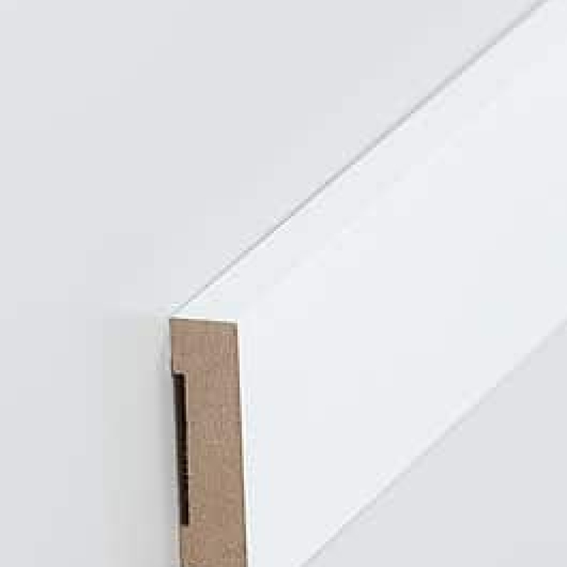 MDF-Fußleiste rechteckig 13 x 58 mm