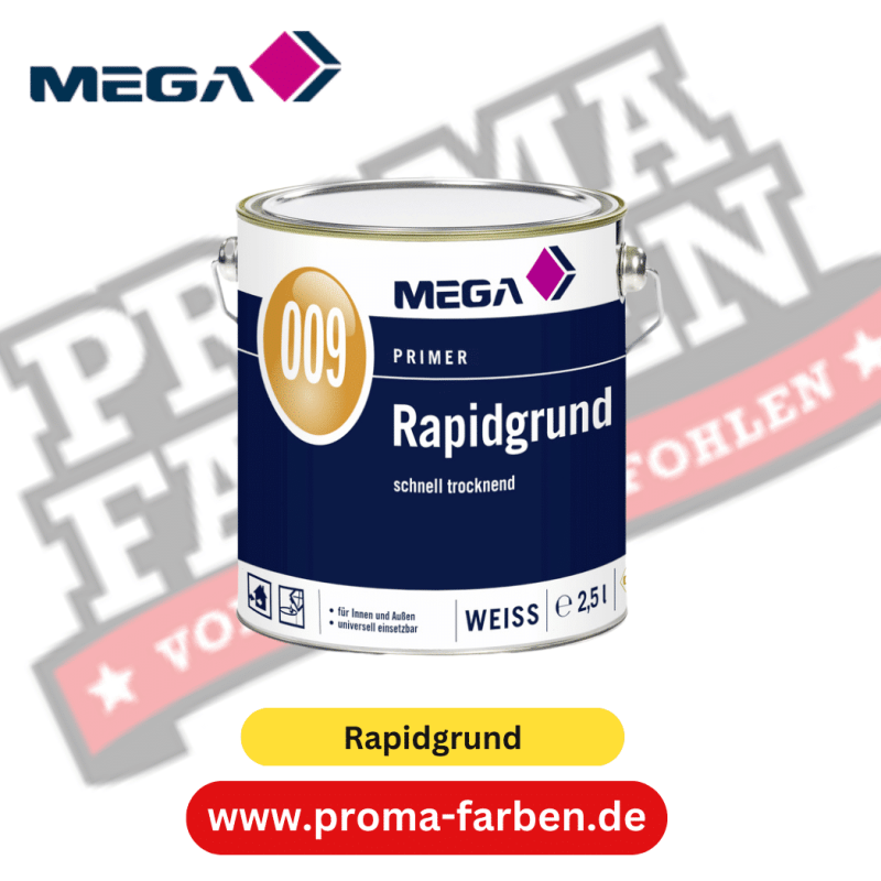 MEGA 009 Rapidgrund 2,50 l weiß