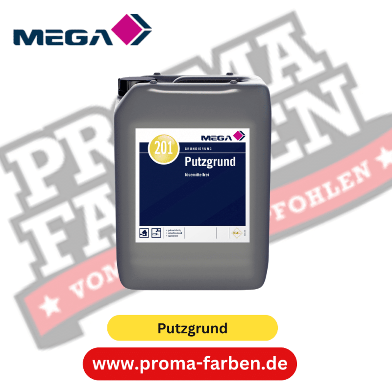 MEGA 201 Putzgrund 10,00 l farblos