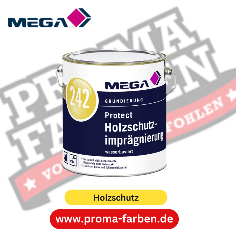 MEGA 242 Protect Holzschutzimprägnierung 2,50 l farblos