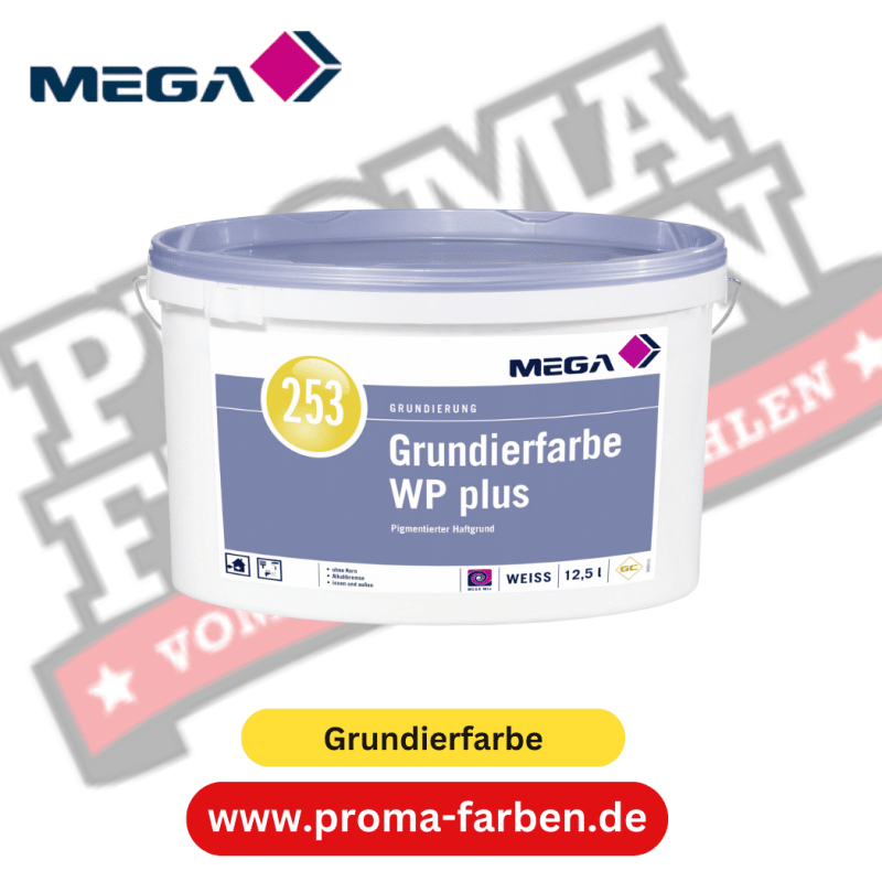 MEGA 253 Grundierfarbe WP plus weiß 12,50 l