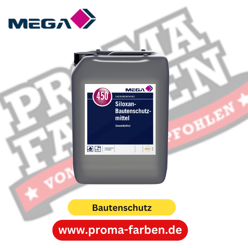 MEGA 450 Siloxan Bautenschutzmittel 10,00 l farblos