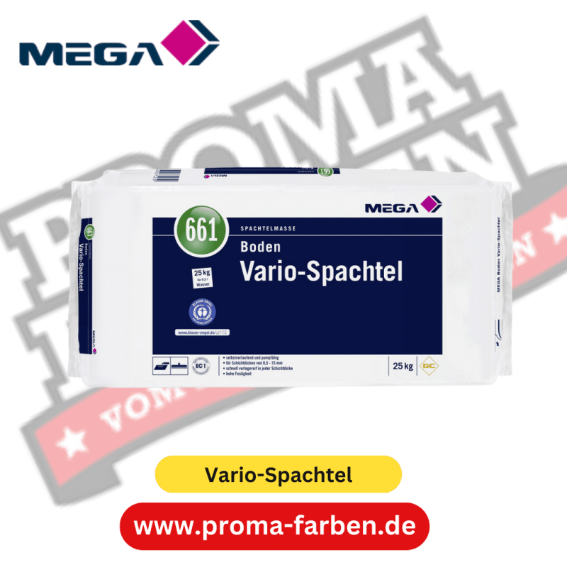 MEGA 661 Boden Vario-Spachtel 25,00 kg MEGA 661 Boden Vario-Spachtel 25,00 kg