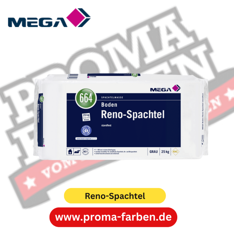 MEGA 664 Boden Reno-Spachtel standfest 25,00 kg