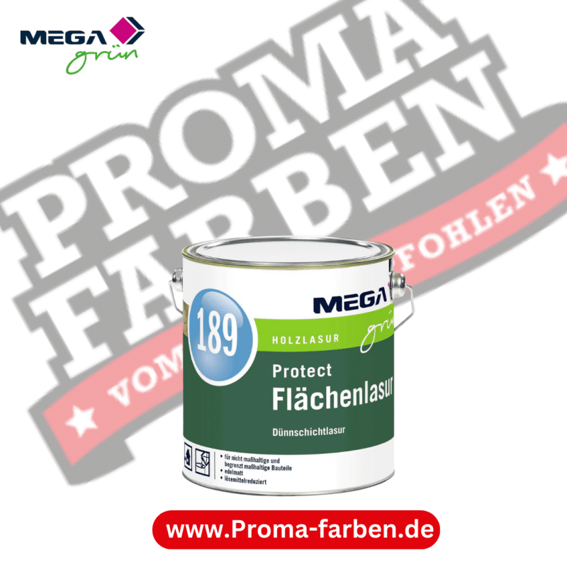 MEGA grün 189 Protect Flächenlasur 2,5 Liter Kaufen bei Proma farben