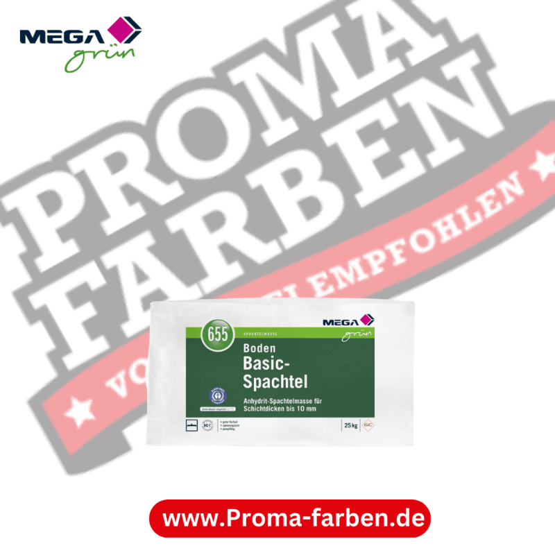 MEGAgrün 655 Boden Basic-Spachtel 25,00 kg Kaufen bei Proma farben