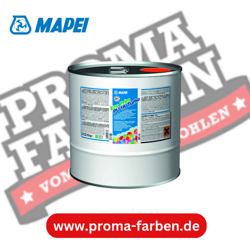 Mapei Eco Prim PU 1k Turbo 10 kg online bestellen bei ProMa Farben