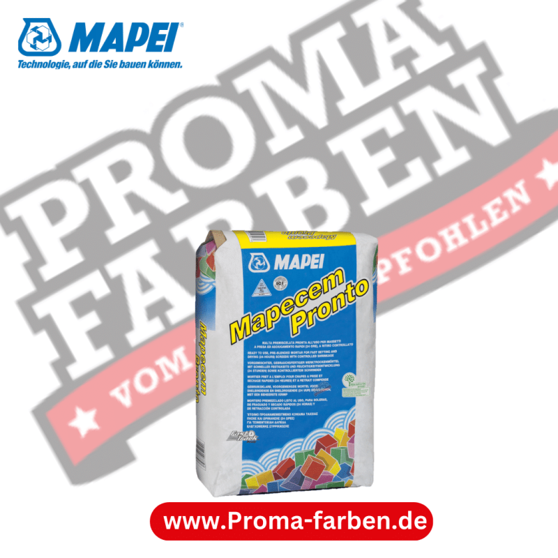 Mapei Mapecem Pronto Schnellestrich bei Proma farben