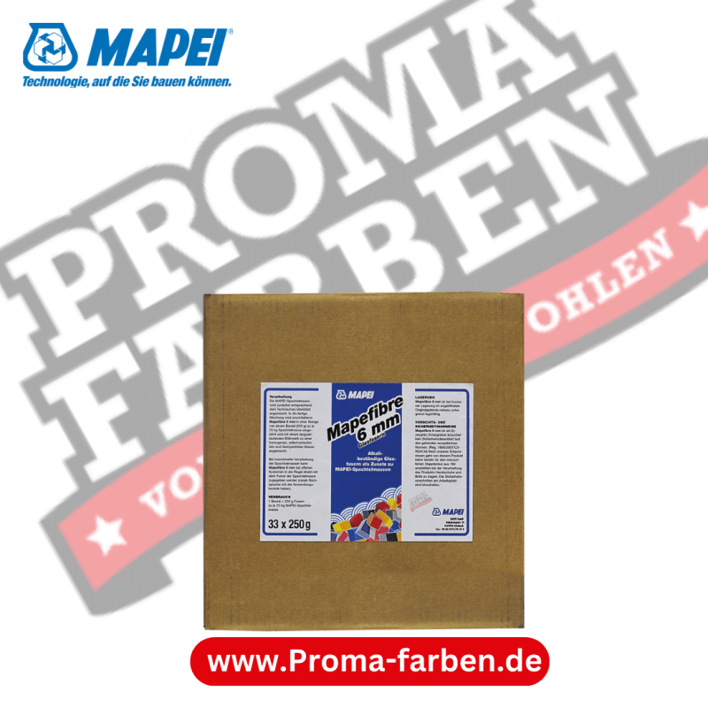 Mapei Mapefibre 6 mm Glasfasern Kaufen bei Proma farben