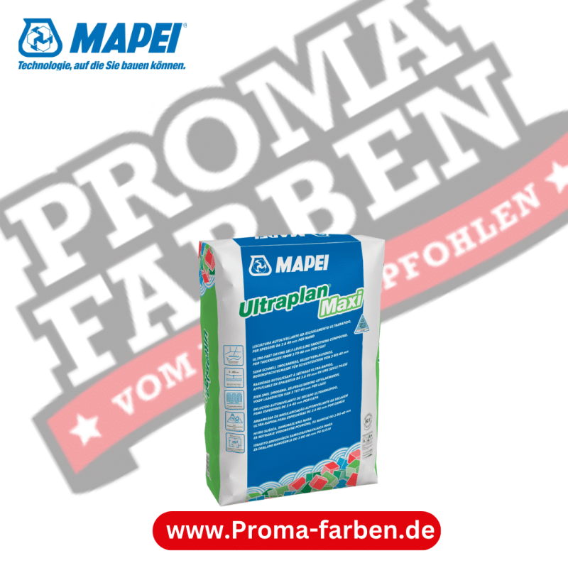 Mapei ULTRAPLAN MAXI ausgleichmasse 25 kg bei Proma farben
