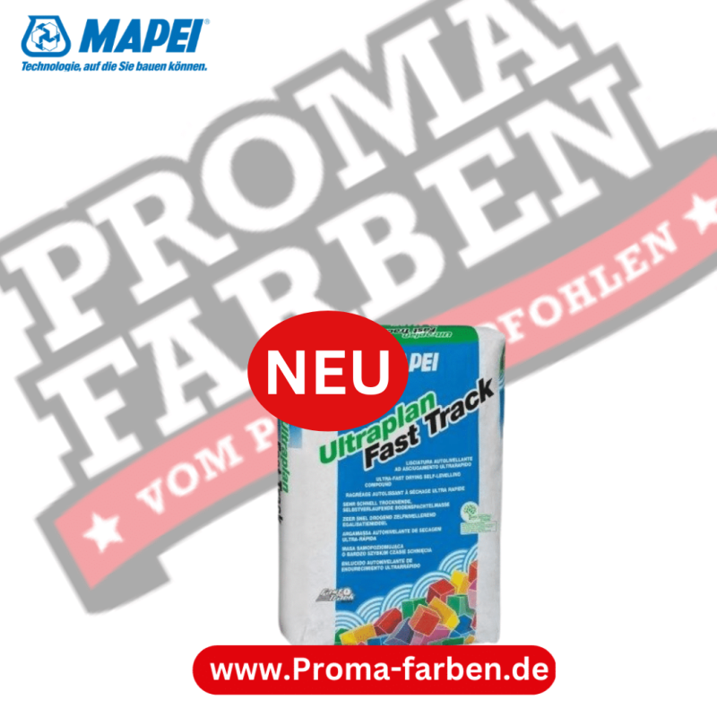 Mapei Ultraplan Fast Track Bodenspachtelmasse online bestellen bei ProMa Farben