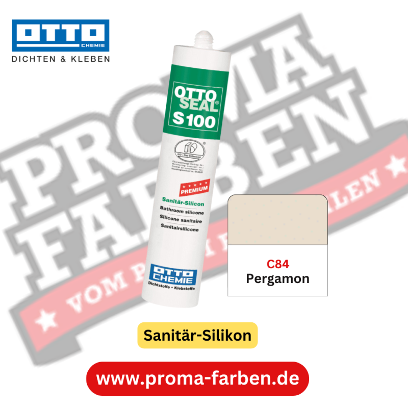 OTTOSEAL Silikon S100 farbig C84 Pergamon online bestellen bei ProMa Farben
