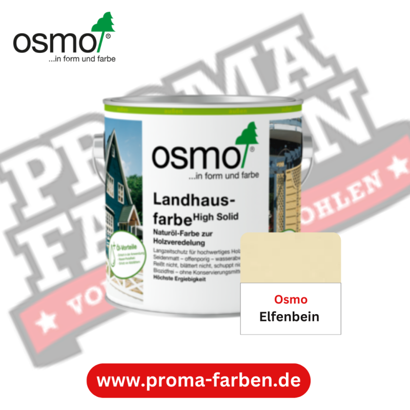 Osmo Landhausfarbe Elfenbein online bestellen bei ProMa Farben